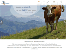Tablet Screenshot of hexenwasser.at